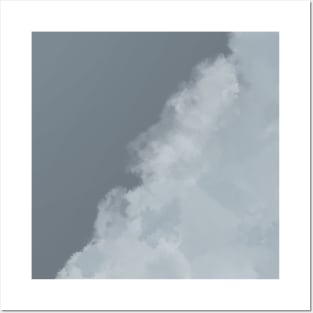 Minimal: Tie Dye Cloud Posters and Art